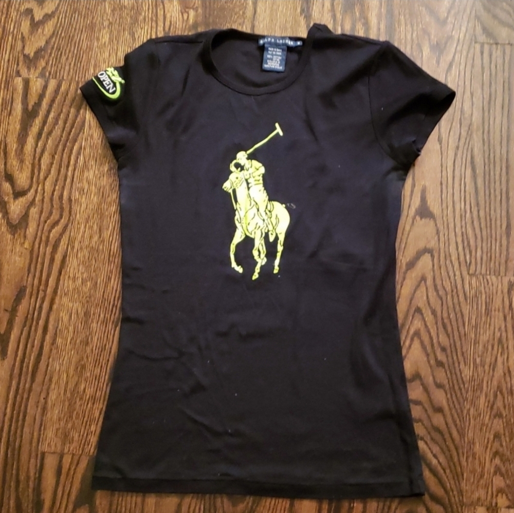 RLBL- Black & Yellow Polo T-Shirt